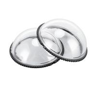 2 Protectores de Lente Adhesivos para Cámara de Movimiento X4, Cubierta de Lente de Cámara de PC de Alta Transparencia, Cubierta de Lente Adhesiva a Prueba de Huellas Dactilares