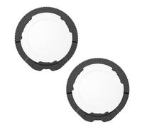 2 protectores de lente para cámara de acción, funda protectora, accesorios transparentes, cubierta impermeable