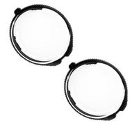 2 protectores de lente para cámara, protector de lente de vidrio, cubierta protectora extraíble, accesorios para exteriores, cubierta protectora de vidrio