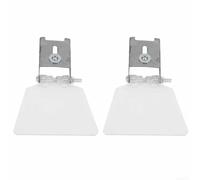 2 protectores de ojos para amoladora de banco con soportes, protectores de seguridad de acero inoxidable y ABS para amoladoras de 125 mm y 150 mm, kit de cubierta de protección transparente