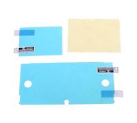 2 protectores de pantalla de cobertura completa, inastillables, transparentes, para consola de juegos, a prueba de arañazos, revestimiento resistente a las huellas dactilares