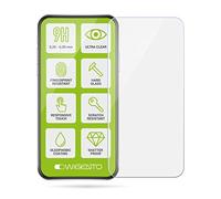 2 protectores de pantalla de cristal duro H9 de 0,26 mm para Xiaomi Redmi 11A / 12C, accesorios de protección de pantalla (no curvados, solo cubre la superficie principal)