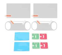 2 Protectores de Pantalla Frontales+2 Traseros para PS Vita 2000, Película Protectora de Pantalla, Protector de Pantalla de Vidrio Templado de Dureza 9H para PS Vita 2000, con