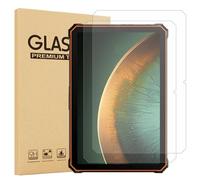 2 protectores de pantalla para Blackview Active 10 Pro de vidrio templado antiarañazos HD Arcuate Film de dureza 9H, antihuellas, a prueba de explosiones, película protectora transparente