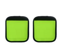 2 Protectores para Asas de Maleta - Fundas Ultra Suaves para Mangos de Equipaje con Portaletras Seguro, Accesorios de Viaje Resistentes para Fácil Identificación.