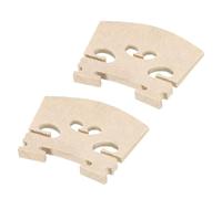 2 puentes de violín, piezas de violín de madera de arce, puente de cuerda para piezas acústicas, accesorio de instrumento musical (1/2)