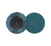 2 pulgadas 50mm nylon no tejido torque disco de rotativo bloqueo neumático hoja pulido botón rueda redonda(2 Inch Nylon Torque Disc Blue 10pcs)