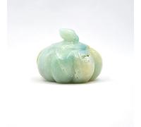 2 pulgadas cristales curativos tallados piedras preciosas estatua de calabaza estatuilla decoración coleccionable curación Reiki bolsillo piedras preciosas artesanías