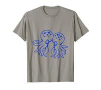 2 Pulpo Amigos Enemigos Enemigos Enemigos Dos Luchando En Equipo Rival Camiseta