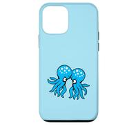 2 Pulpo Amigos Enemigos Enemigos Enemigos Dos Luchando En Equipo Rival Carcasa para iPhone 12 Mini