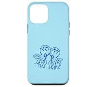 2 Pulpo Amigos Enemigos Enemigos Enemigos Dos Luchando En Equipo Rival Carcasa para iPhone 12 Mini