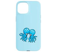 2 Pulpo Amigos Enemigos Enemigos Enemigos Dos Luchando En Equipo Rival Carcasa para iPhone 15