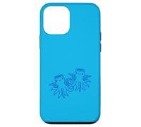 2 pulpo ángel equipo dos alas halo volando dibujos animados amigos Carcasa para iPhone 12 mini