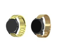 2 pulseras compatibles con pulsera Polar Pacer, 20 mm, malla tejida, correa de reloj de metal y acero inoxidable, correa de repuesto para negocios