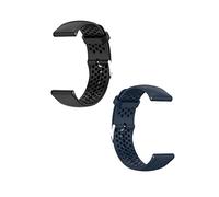 2 pulseras compatibles con pulseras Polar Ignite/Ignite 2/Ignite 3/Unite/Pacer/Pacer Pro, 20 mm, deportivas, impermeables, de silicona, para hombre y mujer