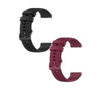 2 pulseras compatibles con Withings ScanWatch Light 37 mm pulseras deportivas impermeables de repuesto de silicona para ScanWatch Light 37 mm