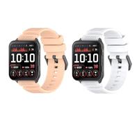 2 pulseras deportivas compatibles con Garmin Venu X1 pulseras deportivas impermeables de repuesto de silicona suave para Garmin Venu X1, mujer y hombre, Eine Grösse, Silicona, 0