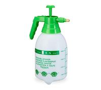 2 Pulverizadores a Presión, Boquilla Regulable, Riego Plantas, Pesticidas, Producto Limpieza, Atomizador 2l, Verde