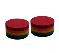 2 puntas de cuero de 14 mm, 6 capas para billar, billar, dureza media, ofrece un contacto estable y una respuesta predecible de la bola de taco