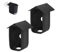 2 Pz Fundas de Silicona para Cámaras de Seguridad, Funda Protectora de Silicona para Cámaras de Vigilancia, Estuche de silicona Resistentes a la Intemperie, Compatible con EUFYcam 3/EUFY Security S300
