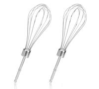 2 Pzs Accesorios para Batidoras de Mano, Acero Inoxidable Hand Mixer Attachments Piezas de Batidora Eléctrica para Hamilton Beach Batidora de Mano 62682RZ 62692 62695V 64699 (12 Palitos)