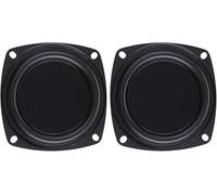 2 radiadores de woofer pasivos, diafragma de altavoz de baja frecuencia de 3 pulgadas, accesorios de altavoz de guitarra