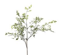 2 ramas artificiales de árbol de vegetación de 110 cm de largo, ramas de Nandina Domestica sintéticas, tallos de hojas, plantas de ramita para arreglos florales, floreros, ramos de boda, decoración de