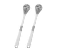 2 raspadores de lengua portátiles para viajes, herramienta de limpieza para el cuidado de la boca para aquellos que se centran en la respiración bucal