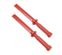 2 raspadores de peso de cinta equilibradora de ruedas, herramienta de eliminación de peso de neumáticos, para mantenimiento de ruedas de coche, diseño rojo compacto para reparaciones de garaje