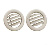 2 Rear AC Vent Grilles Beige for para ford Expedition 2011-2020 | Exact fit rear vents, beige para color match, improves cabin airflow, 2011-2020 models