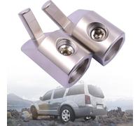 2 reductores de cable de alimentación y tierra para audio de coche, adaptadores de entrada de calibre 10 a 4 amperios con punta compensada para una instalación más fácil