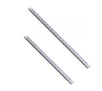 2 reglas triangulares transparentes de 15 cm y 20 cm, herramienta de medición de regla de dibujo de para estudiantes, arquitecto, herramientas de geometría de dibujo técnico para experimentos