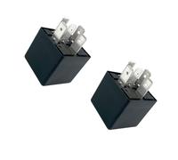 2 relés de alta potencia de 12 V 40 A, 5 pines, bombas de combustible automotrices, arranque para luz antiniebla y reparación de automóviles, arranque de combustibles automotrices