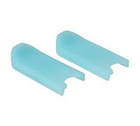 2 reposamuñecas de silicona para saxofón para palma de la mano para elevadores de llaves, cómodo reposamuñecas, almohadilla de cojín para instrumentos, accesorios