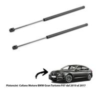 2 Resortes A Gas Pistoncitos Cofano Motor Para BMW Gran Turismo F07 Desde 2010
