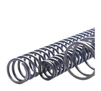 2 resortes de compresión de acero de alta resistencia for diversas aplicaciones: diámetro de alambre de 4-5 mm, diámetro exterior de 40-80 mm, longitud de 300 mm.(4.0 x 40)