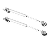 2 resortes de gas, soportes de elevación de puntales de gas de 100 N/22,5 lb, amortiguadores de gas, bisagras de cierre suave, soporte de tapa de puerta de gabinete de muebles, (#1)