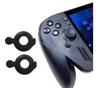 2 retenedores de palanca de mando antideriva para Rog Xbox Ally/Ally X, cerraduras de palo de juego, abrazaderas estabilizadoras para el pulgar (negro)