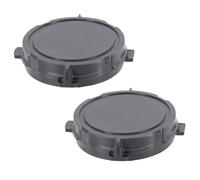 2 retenedores de tapa de extremo de lijadora N329083 de plástico negro de | Pieza de repuesto de plástico negro compatible con lijadoras orbital aleatorias DeWalt DCW210 CMEW231 DWE6421
