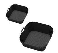 2 revestimientos de silicona para freidora de aire Ninja Crispi FN101GY (piezas B)