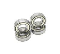 2 rodamientos 6003RS/ZZ ABEC-7 6003 2RS/ZZ, rodamientos rígidos de bolas de una sola fila(ZZ,2PCS_6200 10X30X9)