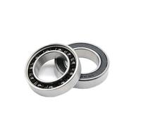 2 rodamientos cerámicos híbridos 18307RS CB MR18307 de 18 x 30 7 mm for eje bicicleta 18307-LBLU, bolas tambor for bujes DT Swiss