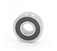 2 rodamientos cerámicos híbridos 695RS, 696ZZ, RS, 697RS, 698RS, 699RS, MR105, MR126, de bolas for husillo motor industrial(698RS 8x19x6)