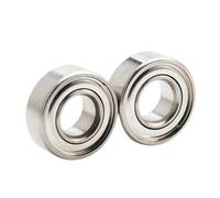 2 rodamientos cerámicos híbridos de acero inoxidable SMR115ZZ CB 5 x 11 4 mm