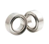 2 rodamientos cerámicos híbridos de acero inoxidable SMR74ZZ 4 x 7,5 mm