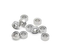 2 rodamientos de acero inoxidable SMR85ZZ ABEC-9 5 x 8, mm, compatibles con manijas carrete DAIWA, SHIMANO y Abu Garcia(2Pcs S6800ZZ 10X20X5)