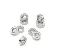 2 rodamientos de acero inoxidable SMR95ZZ ABEC-9 de 5 x 9 x 3 mm for carretes de pesca DAIWA, SHIMANO y Abu Garcia.(2Pcs S6800ZZ 10X19X5)
