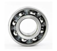 2 rodamientos de bolas de ranura profunda de acero cromado 6200, 6201, 6202, 6203, 6204, 6205, 6206, 2RS, RS, 6200RS, 6201RS, 6202RS y 6205RS.(6203-2RS 17X40X12mm)