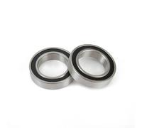 2 rodamientos de sección delgada de 20 x 32 x 7 mm 61804/6804-2RS rodamientos de bolas sellados para cubo de rueda, repuesto de soporte inferior de bicicleta