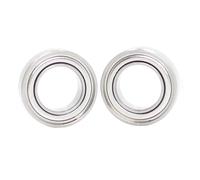 2 rodamientos finos CB S6702ZZ de 15 x 21 4 mm, cerámicos híbridos acero inoxidable ABEC-7 6702ZZ